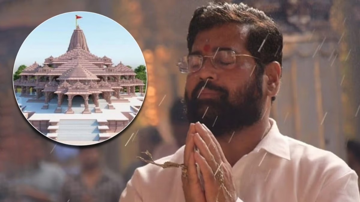 Maharashtra Chief Minister Eknath Shinde Donates Rs Crore To Ayodhya