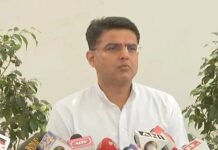 Sachin Pilot Responds After Ashok Gehlot’s Remarks, Says ‘I Have No Personal Feud With Anyone’ Sachin Pilot speaking at a public event in Karauli amid political tensions in Rajasthan Congress