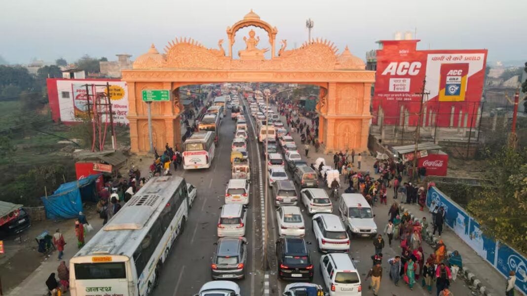traffic maha kumbh