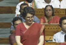 Priyanka Gandhi Explodes in Lok Sabha: ‘You Sit Here for Elections, We Sit Here for the Nation’ — Accuses Modi Govt of Politicising Vande Mataram Ahead of Bengal Polls