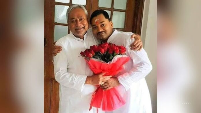 Nitish Kumar with son Nishant Kumar as Bihar politics heats up over possible Rajya Sabha move