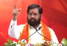 “Thane’s identity is saffron and it will always remain saffron, no matter what slogans are raised,” Eknath Shinde