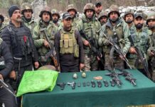 Handwara-Nowgam Sector: Large Haul of Weapons Seized; Security Forces Foil Potential Terror Plot, Recover Assault Rifles (M4)