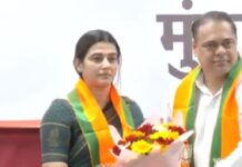 Ahead of BMC Polls, UBT Faces Major Setback as Tejasvee Ghosalkar Joins BJP