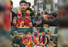 Gold Medallist Rashid Shafi Gets Hero’s Welcome in Kupwara After Making India Proud in Sweden