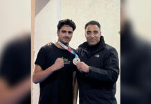 Umaan Arif from Srinagar Wins Silver at National Wushu Championship