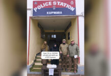“WAR ON DRUGS!” — Kupwara Police Nabs Lady Drug Peddler; 2.3 Kg Heroin-Like Contraband Seized