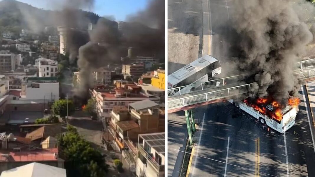 Indian Embassy Mexico safety alert cartel violence El Mencho 2026