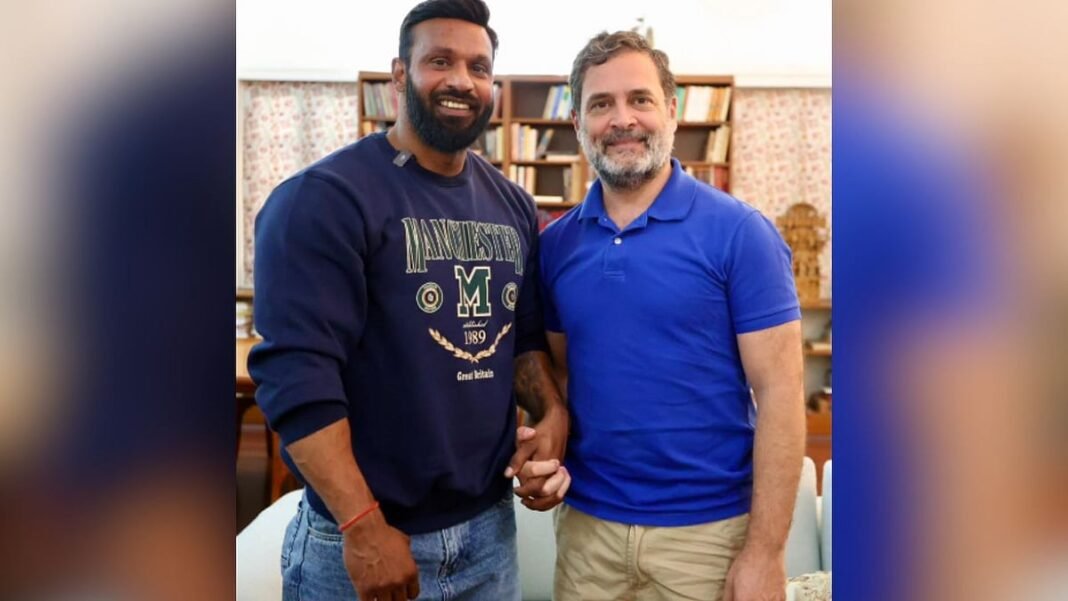 Rahul Gandhi meets Mohammad Deepak Uttarakhand mohabbat ki dukaan unity symbol