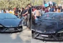 Rs 10 Crore Lamborghini Horror in Kanpur: Tobacco Tycoon’s Son Arrested After Six Injured in High-Speed Crash
