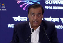Mukesh Ambani Announces Rs 10 Lakh Crore AI Investment, Unveils JioShikshak, JioKrishi and More at AI Summit Mukesh Ambani Jio AI vision Global AI Impact Summit 2026 New Delhi