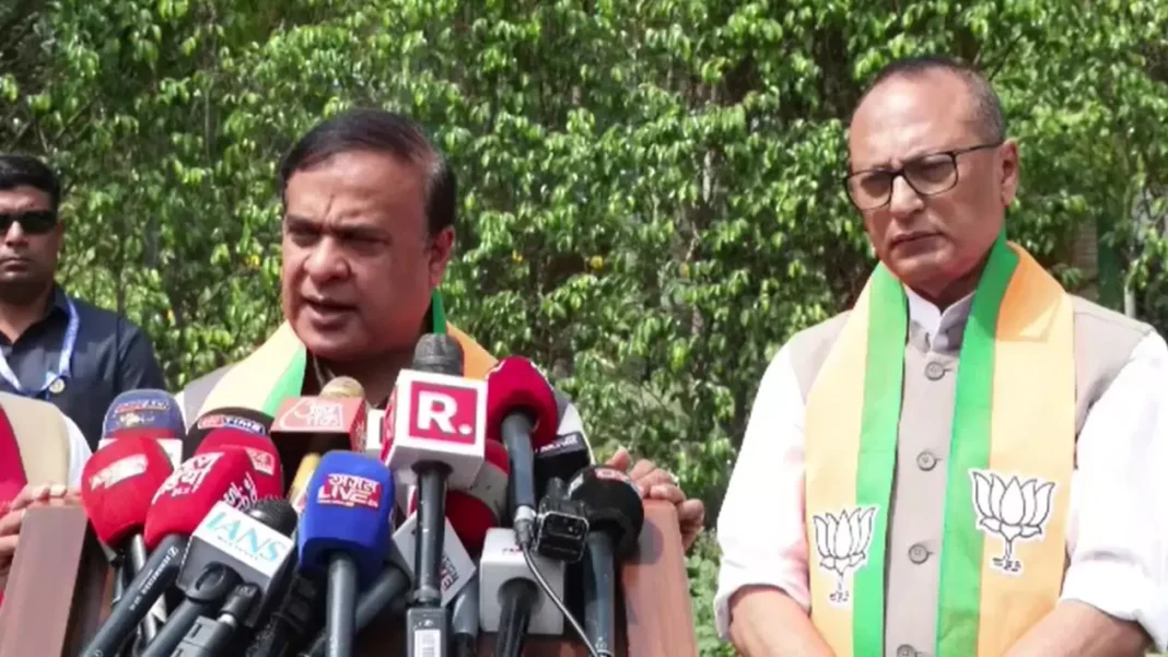 Pradyut Bordoloi joins BJP Himanta Biswa Sarma Assam elections 2026 Congress exit
