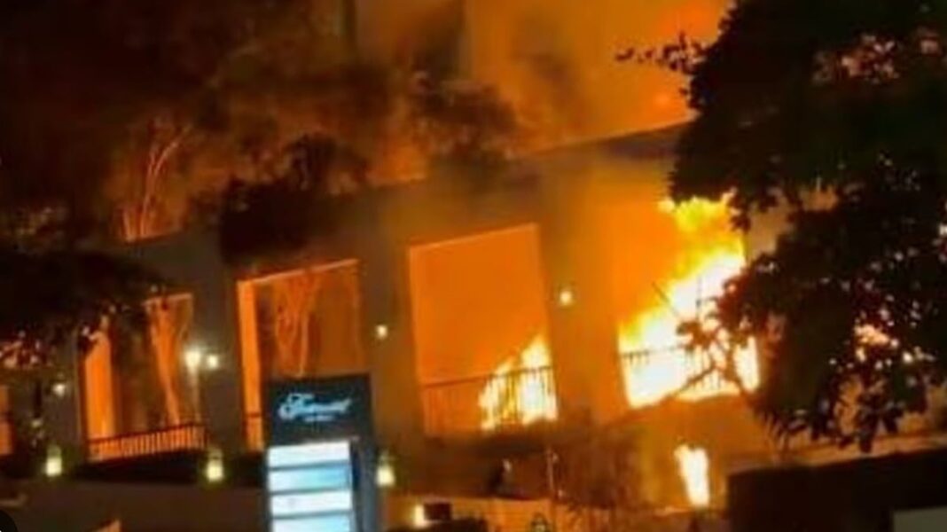 Iran missiles drones Dubai airport fire UAE West Asia war economic damage 2026