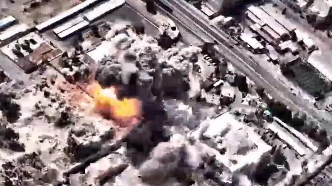 IDF-video-screenshot Benjamin Netanyahu speaking about Iran conflict timeline during press address