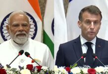 Modi, Macron Call for De-escalation Amid West Asia Tensions Narendra Modi and Emmanuel Macron discussing West Asia tensions