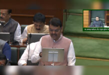 Devendra Fadnavis Dedicates Maharashtra Budget 2026 to Ajit Pawar Devendra Fadnavis paying tribute to Ajit Pawar during Maharashtra Assembly budget session