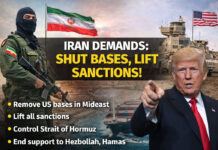 “Shut Bases, Lift Sanctions!” Iran Sets Tough Terms for US Talks Amid Rising Tensions Strait of Hormuz shipping route amid Iran US tensions