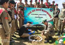 NCC Cadets Lead ‘Clean Kupwara, Green Kupwara’ Awareness March NCC cadets participating in Clean Kupwara Green Kupwara awareness march in Jammu and Kashmir