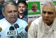 Bihar: Bijendra Yadav and Vijay Chaudhary Named Deputy CMs in New NDA Government Samrat Choudhary Bihar CM swearing in with Bijendra Yadav and Vijay Chaudhary Deputy CM