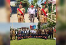 Kashmir Girl Cadets Shine; Brigadier Gurbir Singh Backs Their Inclusion in Republic Day Parade NCC cadets performing cultural dance in Sopore event