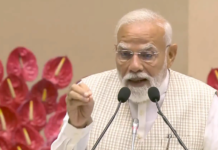 PM Modi Declares ‘End of TMC Rule’ in Bengal, BJP Leaders Exude Confidence After Phase 1 Polling PM Modi addressing Nari Shakti Vandan Sammelan on women empowerment law