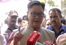 “Calling PM a Terrorist Is a Crime”: BJP Moves Election Commission Against Kharge, Rijiju Demands Strict Action BJP leaders including Kiren Rijiju and Nirmala Sitharaman visit Election Commission office over Kharge remarks controversy