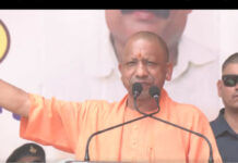 “Bengal’s Identity Is With Maa Kali, Not Kaaba”: Yogi Adityanath’s Explosive Attack on Mamata Sparks Political Storm Yogi Adityanath speaking during a rally attacking Mamata Banerjee over Bengal identity and lawlessness