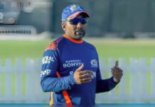 “Why Panic?” MI Coach Jayawardene Backs ‘Trust the Process’ Despite Title Drought Rohit Sharma and Mahela Jayawardene during Mumbai Indians IPL match