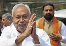 Nitish Kumar Signals Exit from Bihar Politics, Backs New NDA Govt; ‘I Will Guide Them,’ Says CM Nitish Kumar addressing cabinet meeting before Bihar political transition