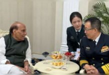 Rajnath Singh Meets Chinese Defence Minister At SCO Summit, Focuses On Border Stability And Regional Security Defence Minister Rajnath Singh meeting Chinese Defence Minister Admiral Dong Jun at SCO summit in Bishkek