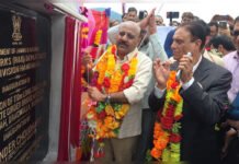 Deputy CM Surinder Choudhary Inaugurates Long-Pending Drugmulla–Hatmulla Bridge, Reviews Development Projects in Handwara Deputy Chief Minister Surinder Choudhary inaugurating the Drugmulla–Hatmulla Bridge during his development review tour in Handwara, Kupwara district.