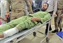 Uttar Pradesh: Police Nab Moradabad Molestation Accused After Encounter Following Viral Video of Burqa-Clad Woman Incident Moradabad police encounter after viral CCTV molestation case arrest