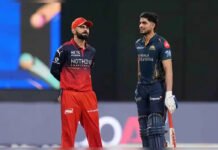 Ahmedabad Awaits As RCB And GT Prepare For One Last Date With Destiny RCB and Gujarat Titans players in IPL 2026 final at Narendra Modi Stadium Ahmedabad
