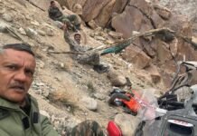 “Tail Destroyed, Officers Survive”: Indian Army Cheetah Helicopter Crashes Near Leh, All 3 Escape in High-Altitude Miracle Crashed Indian Army Cheetah helicopter in Ladakh’s Tangste area as three officers survive with minor injuries