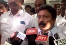 ‘People Chose Vijay as CM’: AIADMK Rebel Camp Backs TVK Ahead of Tamil Nadu Floor Test AIADMK leader CV Shanmugam addressing media while announcing support for Vijay government in Tamil Nadu