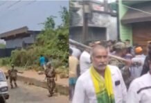 BJP Races Ahead in Bengal with Leads in 190+ Seats; Clashes Reported Near Counting Centres Clash near counting centre in Asansol during West Bengal election results 2026