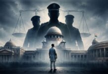 Who Will Guard the Guardians? Editorial illustration symbolising public trust and accountability in India’s enforcement institutions