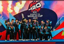 Warm-up Schedule Announced as Countdown Begins for ICC Women’s T20 World Cup 2026 New Zealand women celebrate after winning the ICC Women’s T20 World Cup ahead of the 2026 tournament in England