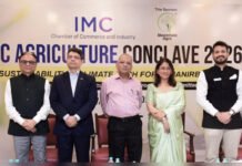 Technology and Farmer Collectivisation Key to India’s Food Security: Experts at IMC Agriculture Conclave 2026 Speakers and dignitaries at the IMC Agriculture Conclave 2026 in Mumbai discussing sustainability and climate technology for food security.