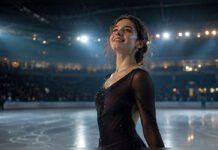 Why Alysa Liu’s Comeback Resonates With Young People Young figure skater celebrating with joy after performance