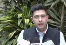 “There Are Orchestrated Campaigns”: Raghav Chadha’s Lawyer Targets Social Media Platforms in Court Rajya Sabha MP Raghav Chadha during legal proceedings related to his deepfake and personality rights case in Delhi High Court.
