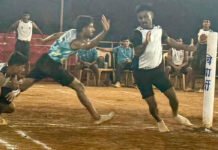 Mumbai Police, Bank of India and Naval Dock Begin RBI Professional Kho-Kho with Wins Kho-Kho players in action during the RBI Professional Invitational Kho-Kho Tournament in Mumbai