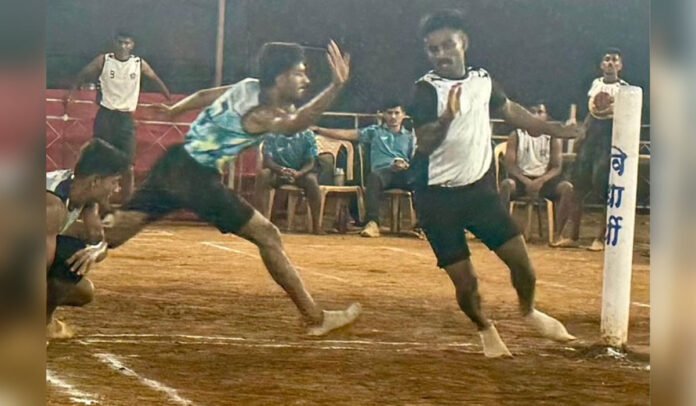 rbi-professional-kho-kho- tournament-mumbai.jpg Kho-Kho players in action during the RBI Professional Invitational Kho-Kho Tournament in Mumbai