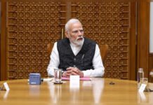 ‘Viksit Bharat 2047 Is Our Commitment’: PM Modi Pushes Governance Reforms During Marathon Cabinet Meeting Prime Minister Narendra Modi chairing a high-level Council of Ministers meeting in New Delhi.