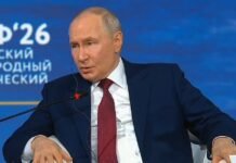 Putin Hails India as Trusted Strategic Partner, Says Bilateral Ties Grow Stronger Despite Global Uncertainty Russian President Vladimir Putin speaks about strengthening India-Russia relations during an international economic forum.