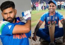 Shreyas Iyer Named India’s New T20I Captain, Replaces Suryakumar Yadav Ahead of Major Overseas Tours Shreyas Iyer holding bat after being appointed India T20I captain