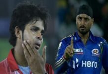 Sreesanth Drops Bombshell Challenge to Harbhajan Singh: “Come Fight Me in the Boxing Ring If You Dare” Former India cricketer Sreesanth challenging Harbhajan Singh to a boxing match, reviving IPL 2008 Slapgate controversy