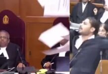 ‘Mr Judicial Servant, I Order You…’: Dramatic Scenes in Supreme Court as Litigant Throws Papers at Bench Supreme Court litigant throws papers at judges during hearing after heated exchange.