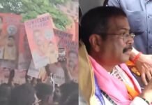 Massive Show of Support for Dharmendra Pradhan in Bhubaneswar; BJP Workers Turn Airport Arrival Into Mega Roadshow