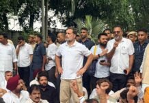 Rahul Gandhi Calls for Nationwide Support as Congress Intensifies Protest Over Student Crackdown Rahul Gandhi appealed to citizens to join the Congress protest demanding justice for students.
